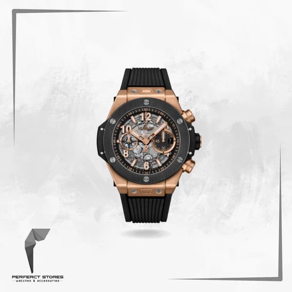 Hublot Watch Big Bang Black Rubber Strap 42mm - Master Copy