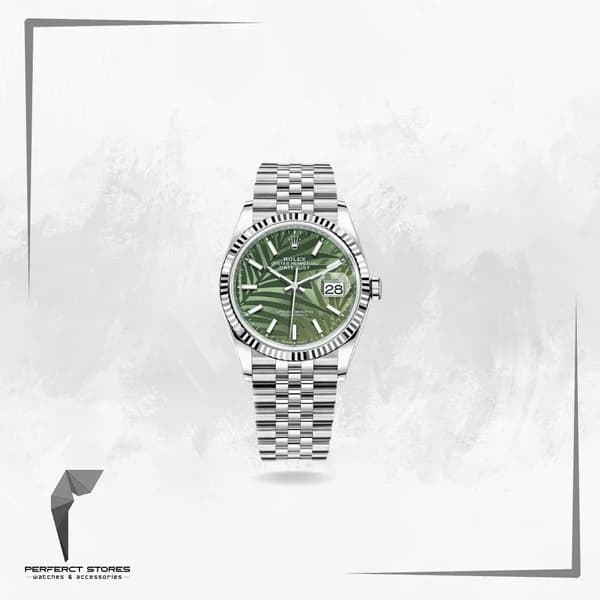 Rolex Datejust Palm Green Dial - Master Copy