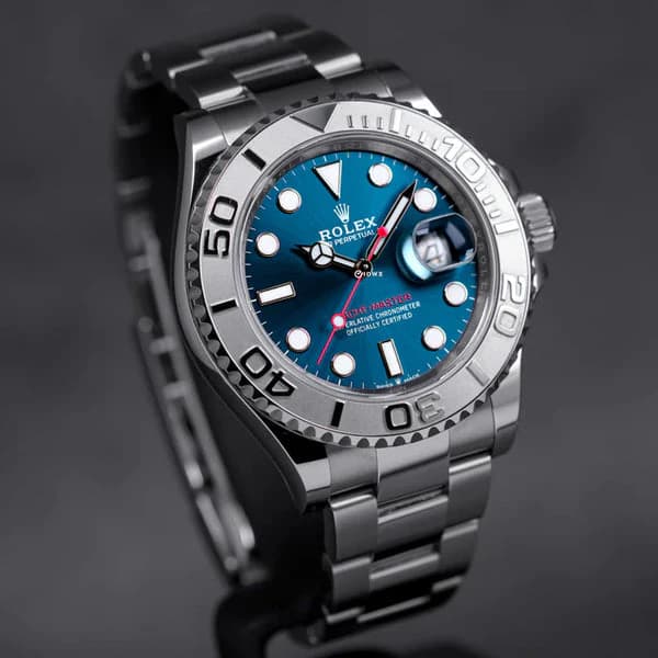 Rolex Yacht-Master with a blue dial