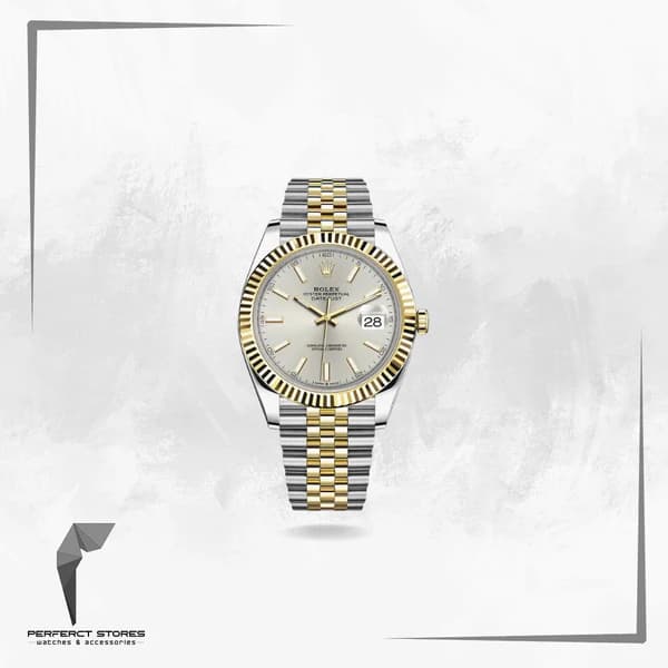 Rolex Datejust Silver Dial Two-Tone - Master Copy