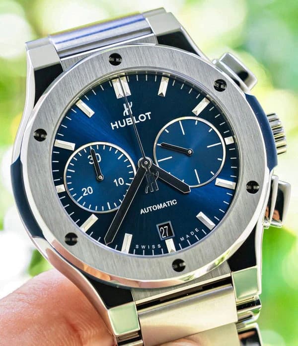 Hublot Classic Fusion Blue Dial 45mm - Master Copy