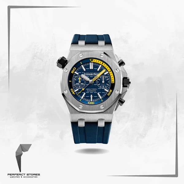Audemars Piguet Royal Oak Chronograph Blue Dial - Master Copy