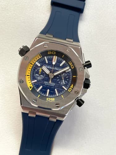 Audemars Piguet Royal Oak Chronograph Blue Dial - Master Copy