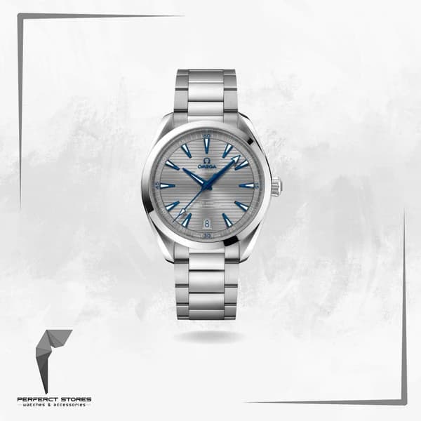 Omega Seamaster Aqua Terra Grey Dial Mens Watch - Master Copy