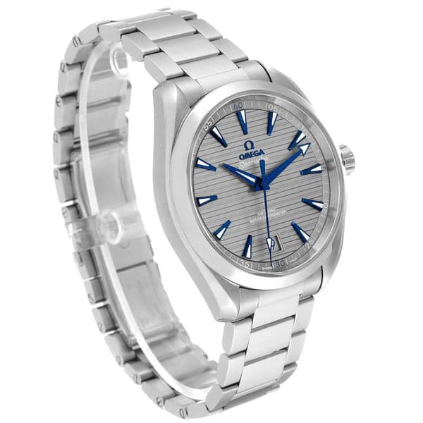 Omega Seamaster Aqua Terra Grey Dial Mens Watch - Master Copy