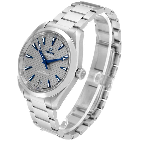 Omega Seamaster Aqua Terra Grey Dial Mens Watch - Master Copy