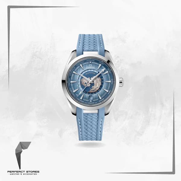 Omega Seamaster Aqua Terra Worldtimer "Summer Blue" - Master Copy