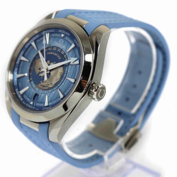 Omega Seamaster Aqua Terra Worldtimer "Summer Blue" - Master Copy