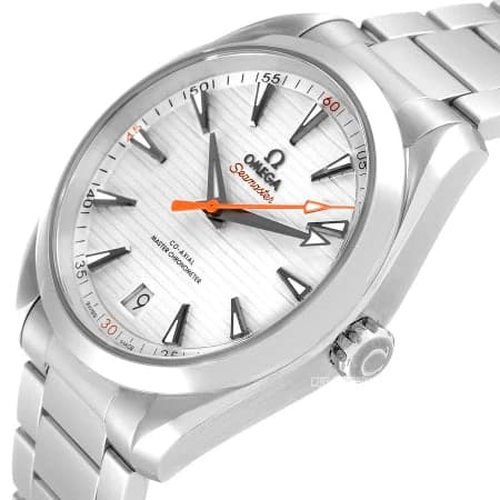Omega Seamaster Aqua Terra Steel Mens Watch Chronometer - Master Copy