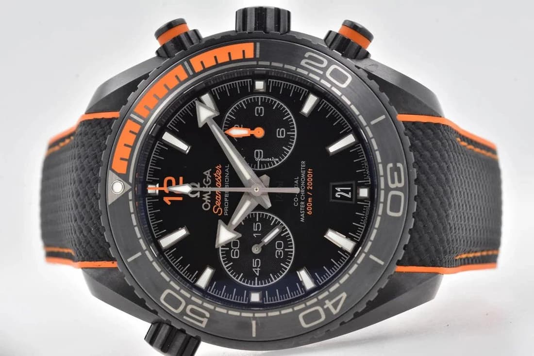 Omega Seamaster Planet Ocean 600M Master Chronometer black - Master Copy