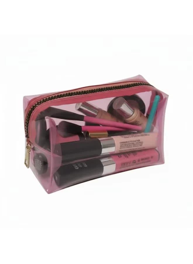 Makeup PVC Organizing Clutch Bag
