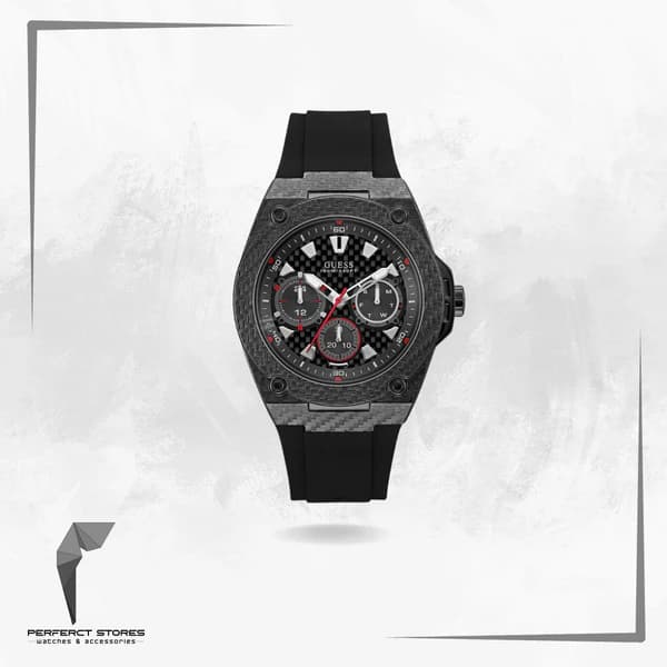 Men's Silicone Analog Watch W1048G2 - guess - Original