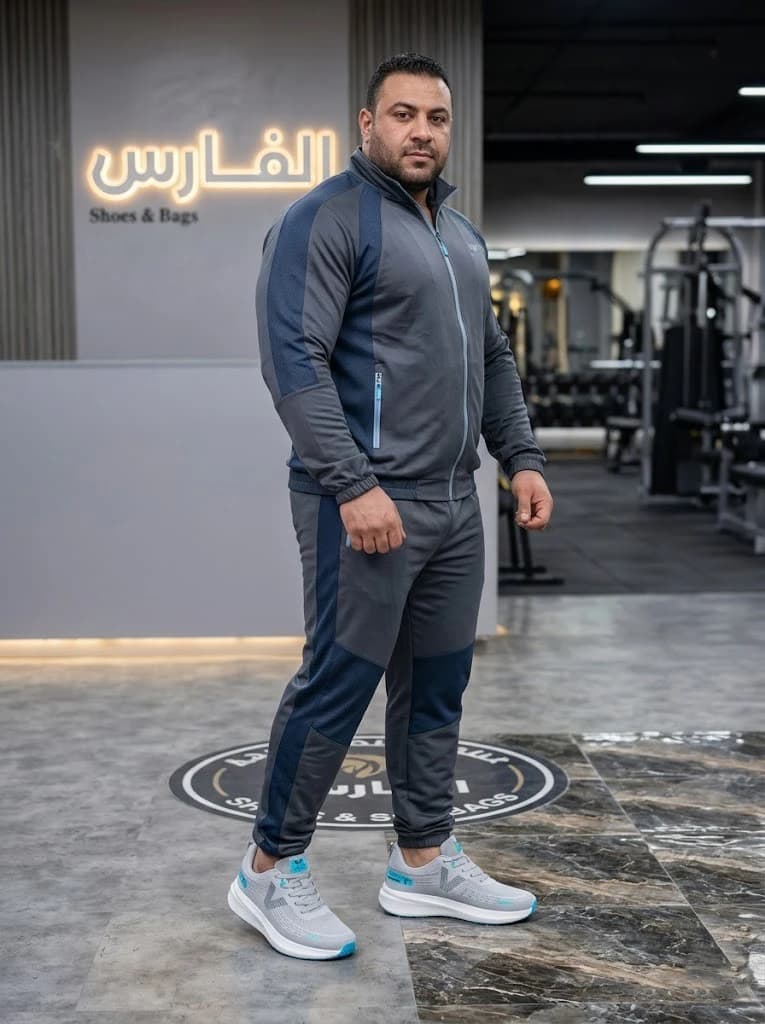 Men's custom-sized athletic shoes