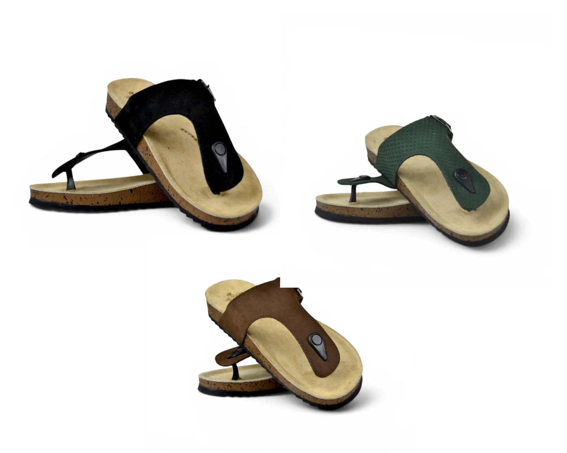 Eres Roman Toe Leather Slipper