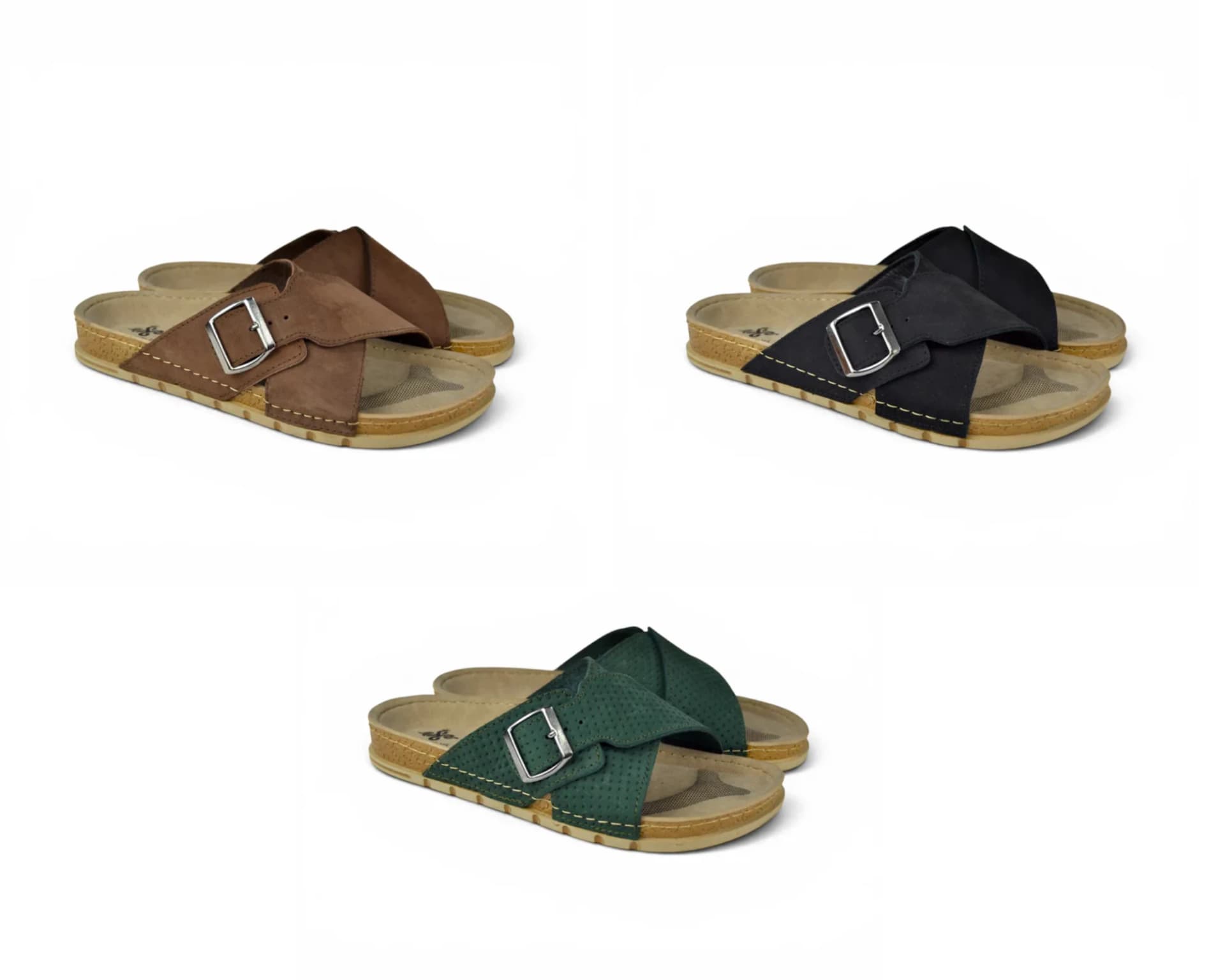 FlowWalk Leather Slipper