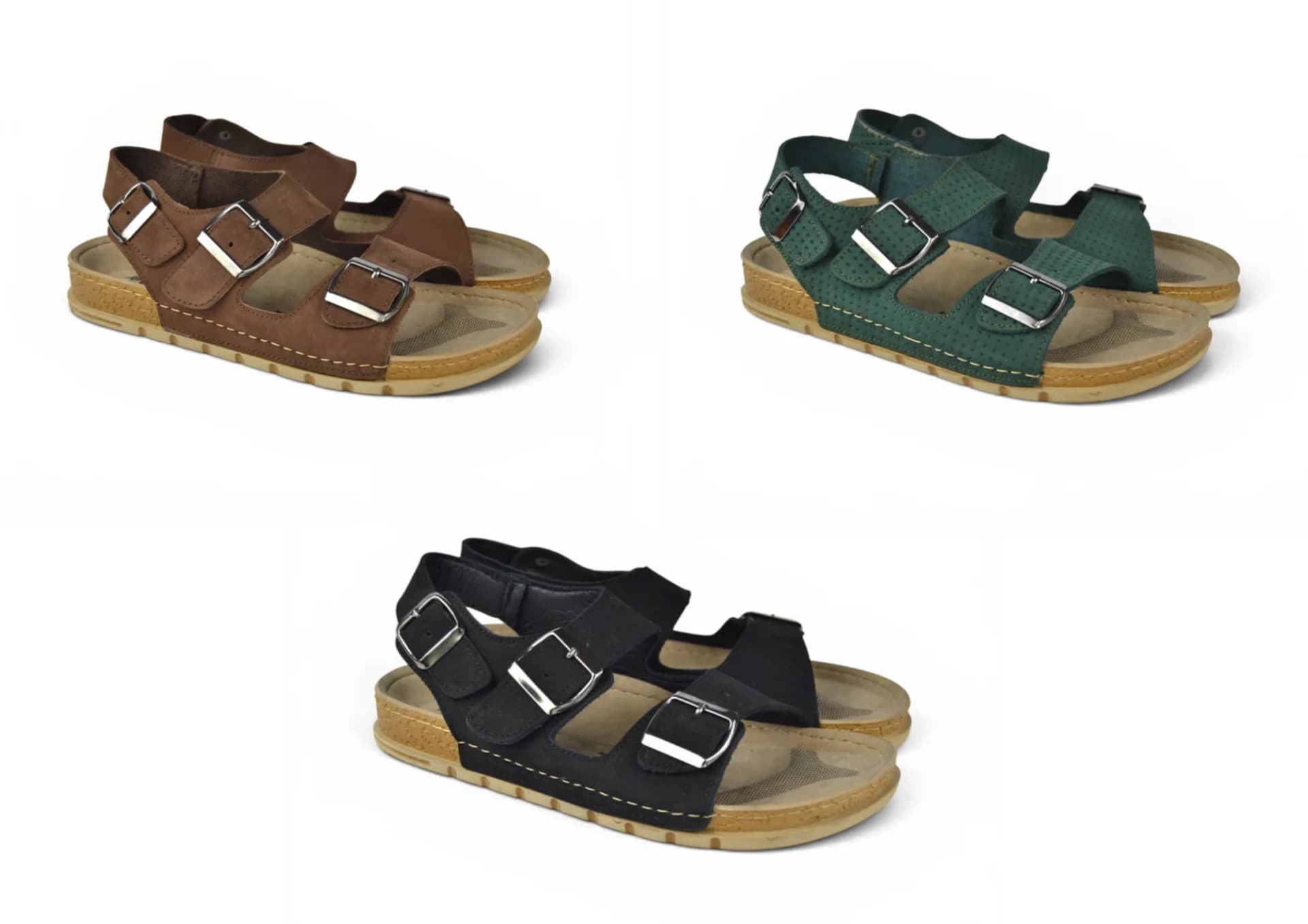 Nople Leather Sandal
