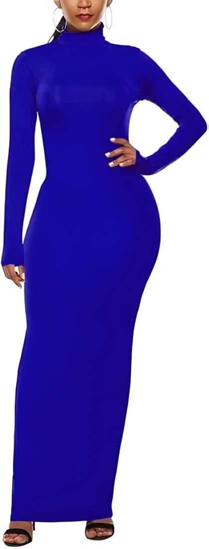 Women's Long Maxi Bodycon Dress