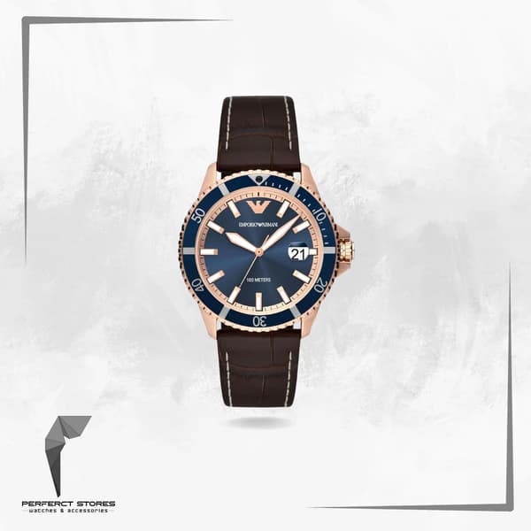 ساعة إمبريو أرماني رجالي Diver AR11556 - أصلية