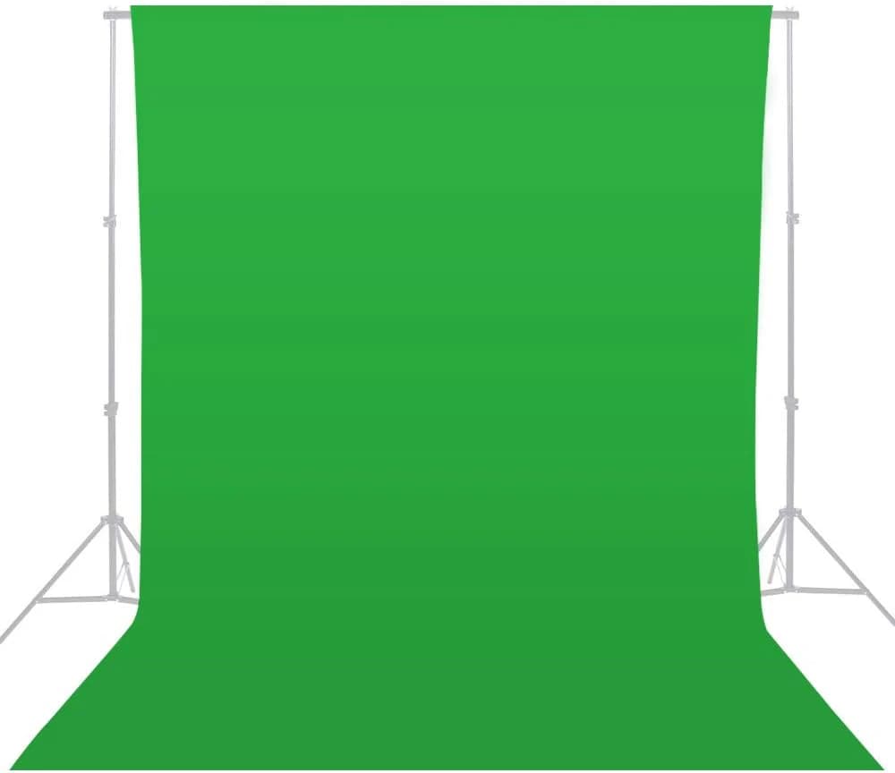 MOUNTDOG 6.5×10ft Green Screen Backdrop for Photo and Video
