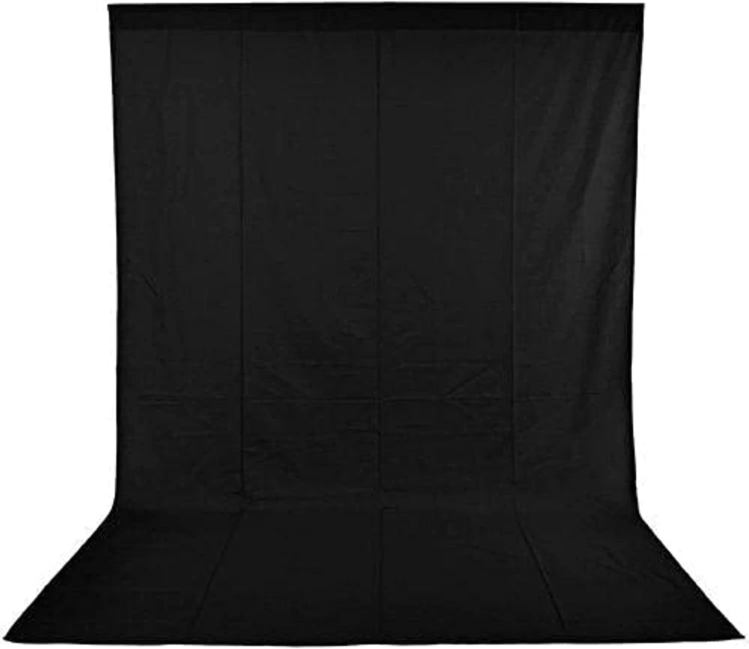 Black Photography Backdrop Cloth 3x5m with 4 Free Clamps