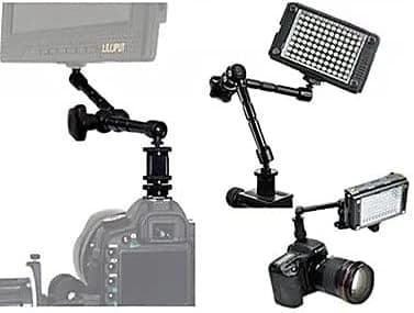 ذراع سحري قابل للتعديل 11 بوصة لحوامل كاميرات DSLR
