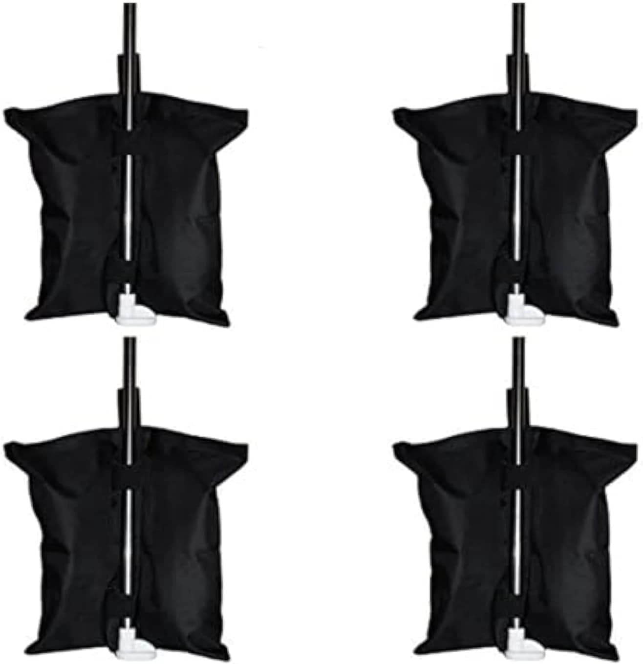 4-Pack Heavy Duty Sandbag Weight Bags for Canopy and Stands