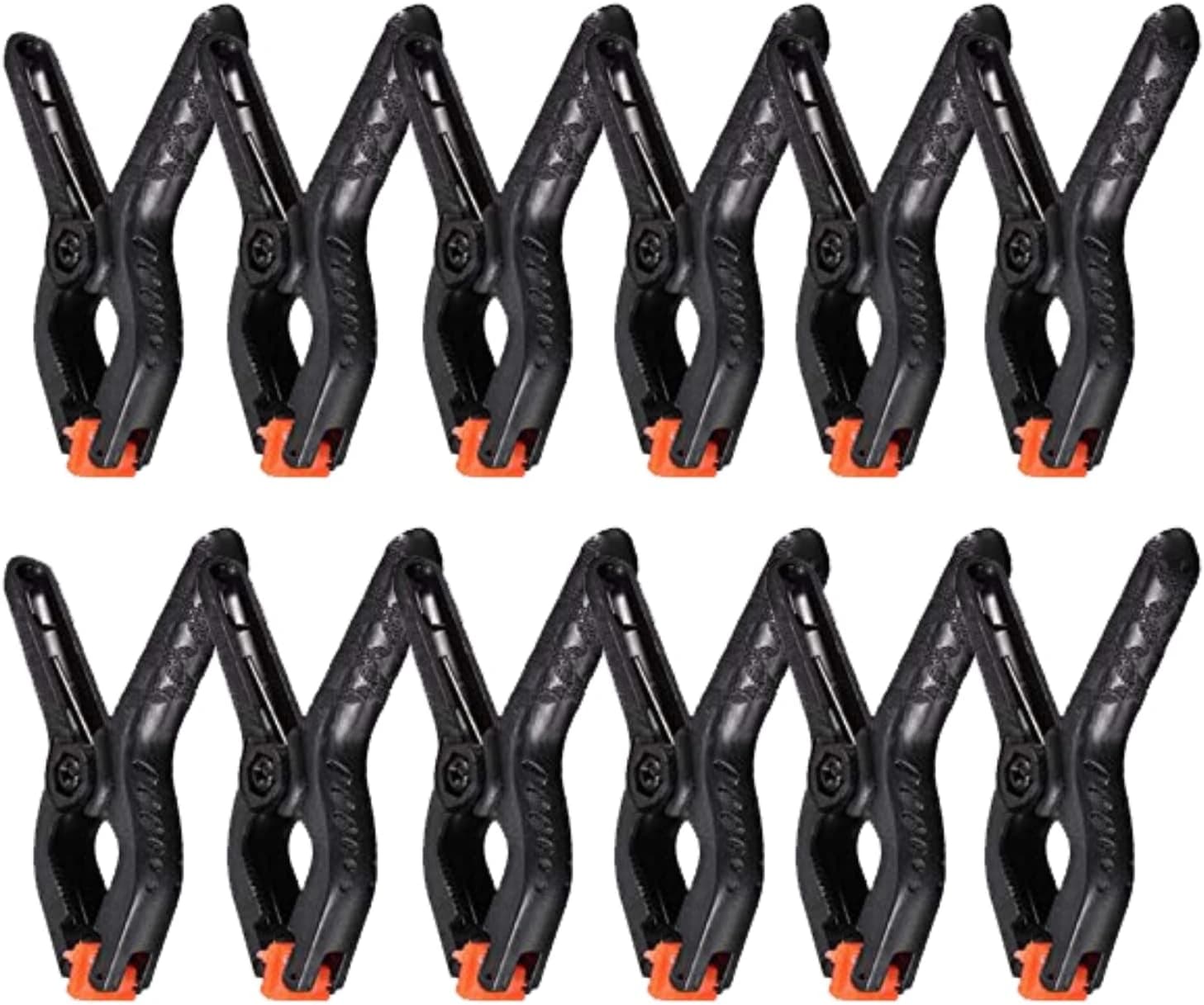 12-Pack Heavy Duty Photography Backdrop Spring Clamps 11cm