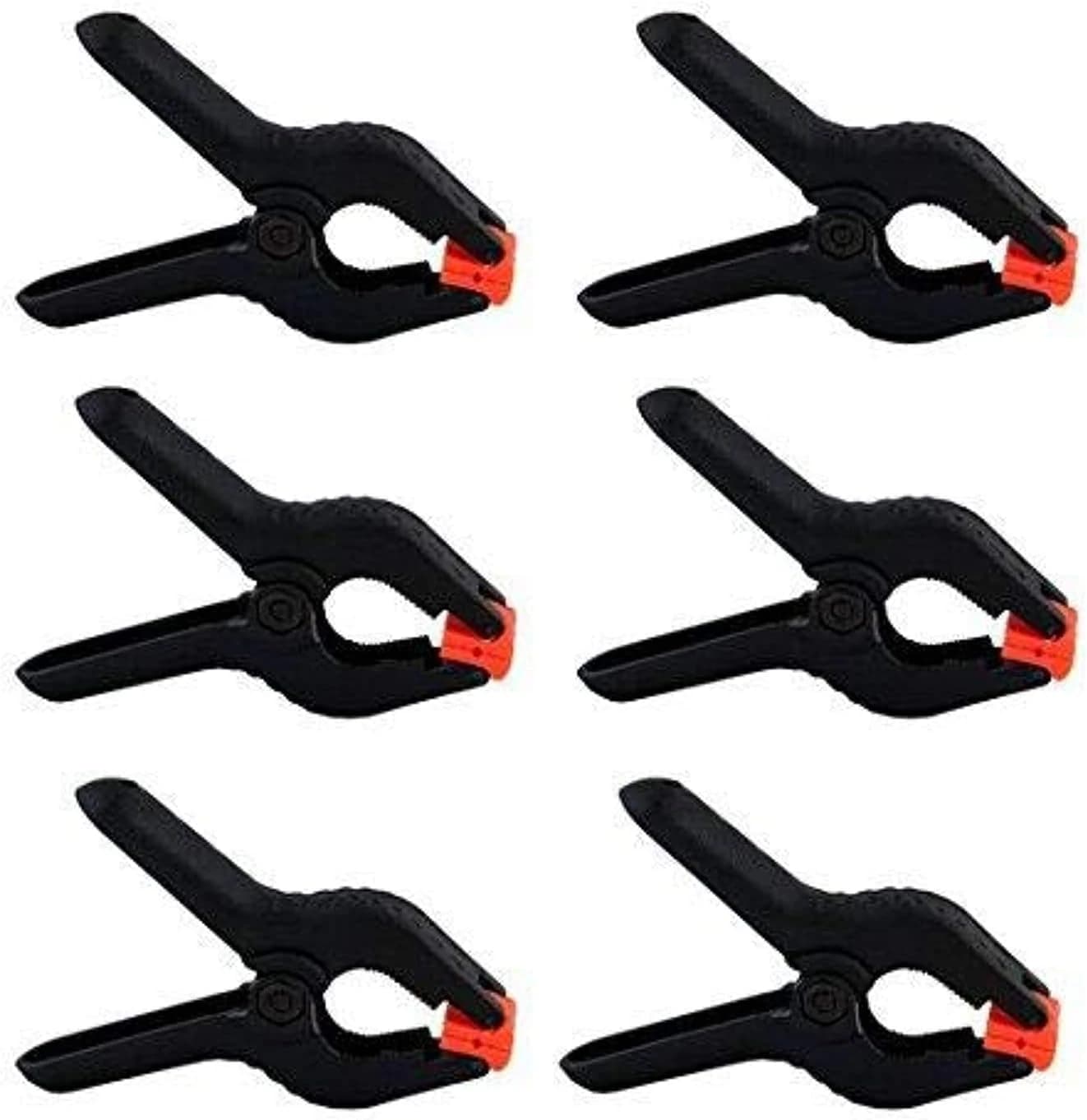 6-Pack Backdrop Clamps for Muslin, Paper and Nylon