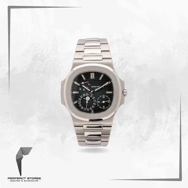 Patek Philippe Power Reserve Black Dial - Master Copy