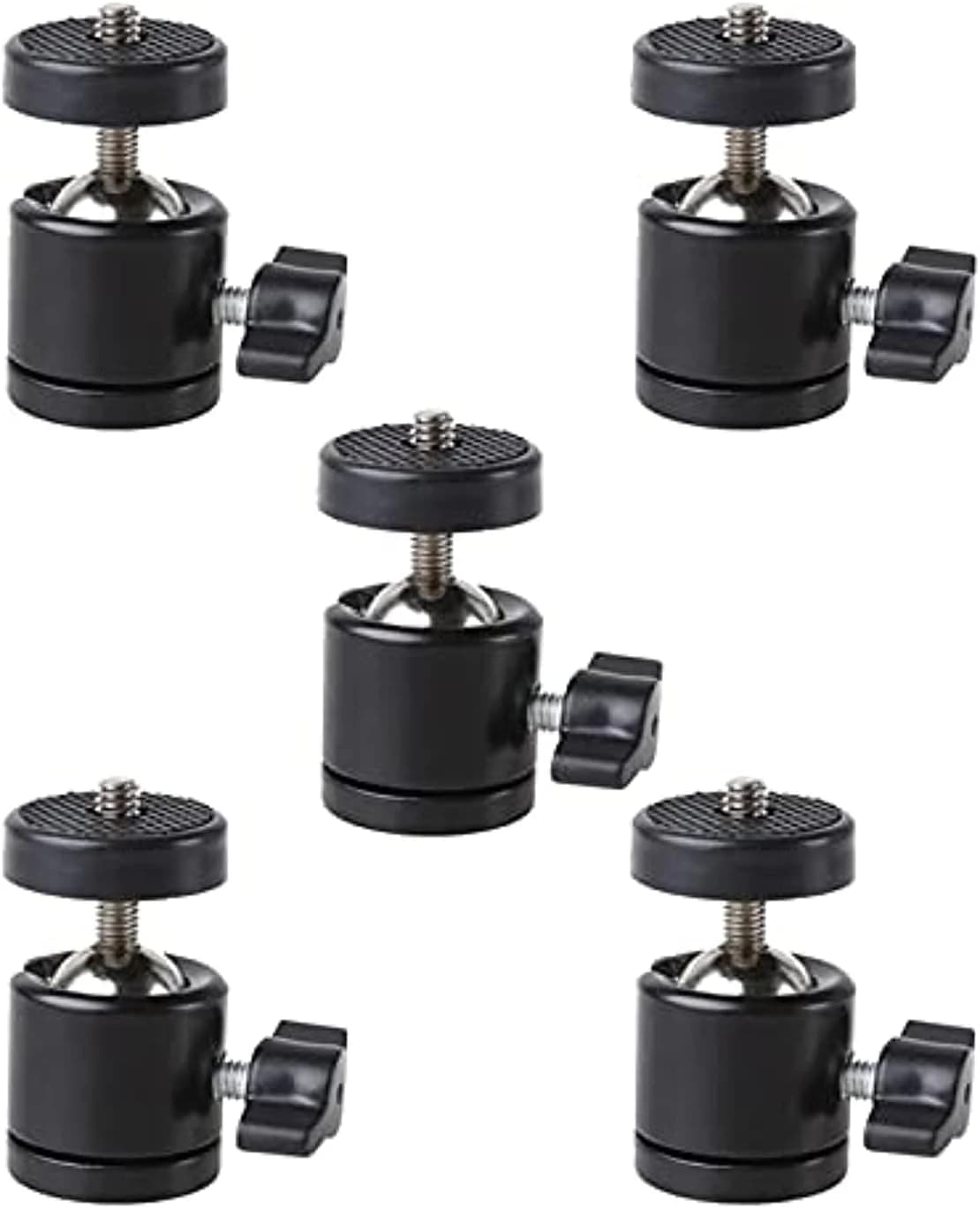 Aputure 5-Pack Mini Ball Head 360° Camera Mount