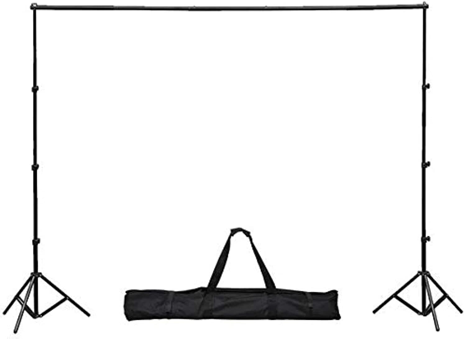 2.5×3m Photography Background Stand – Black