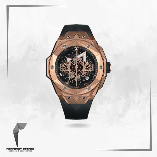 Hublot Big Bang Sang Bleu II Gold - high Quality