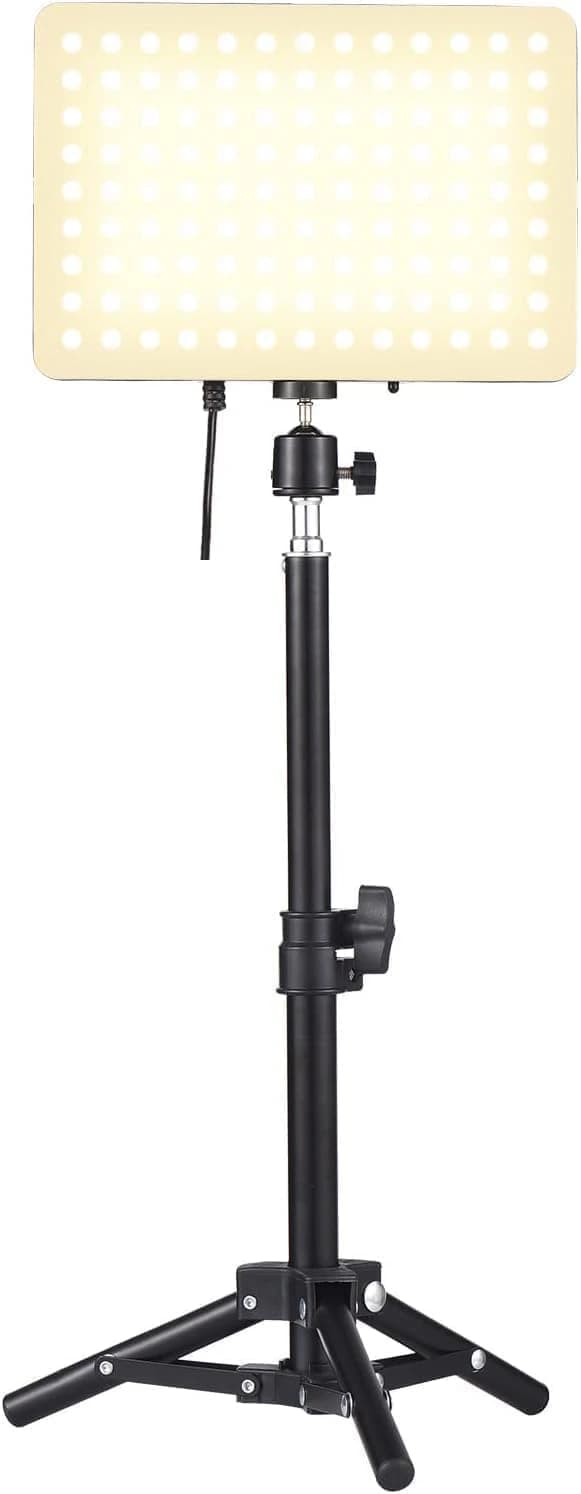 45W LED Photography Light Kit with Desktop Stand & Remote