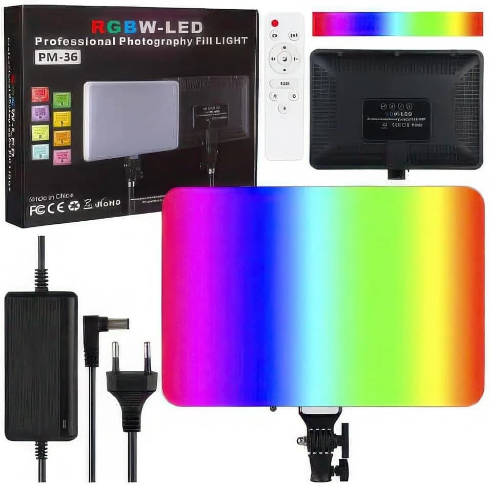 Beston RGB Lite PM-36 40W LED Photography Panel Light