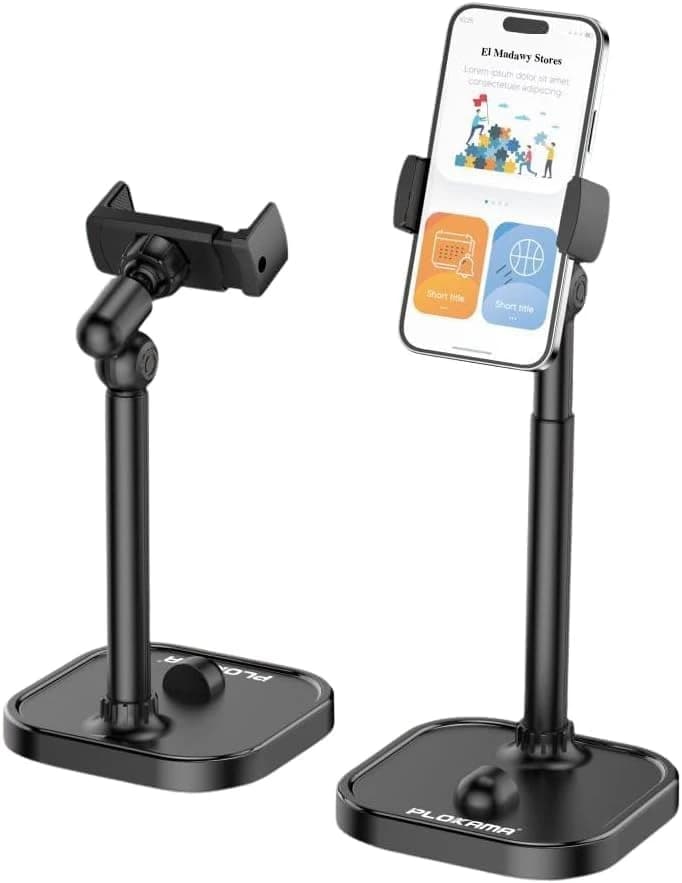 DT-80 Tabletop Phone & Tablet Stand with 360° Rotation