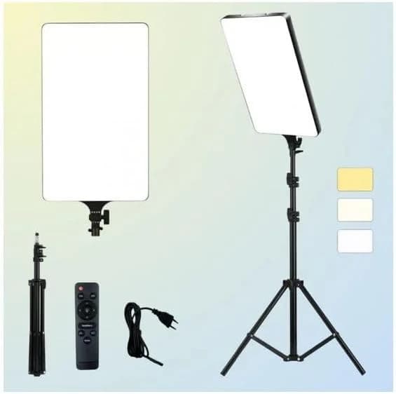 200W Soft LED Ring Light with Stand & Remote Control