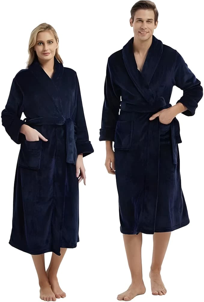 Men's & Women's Velvet Robe