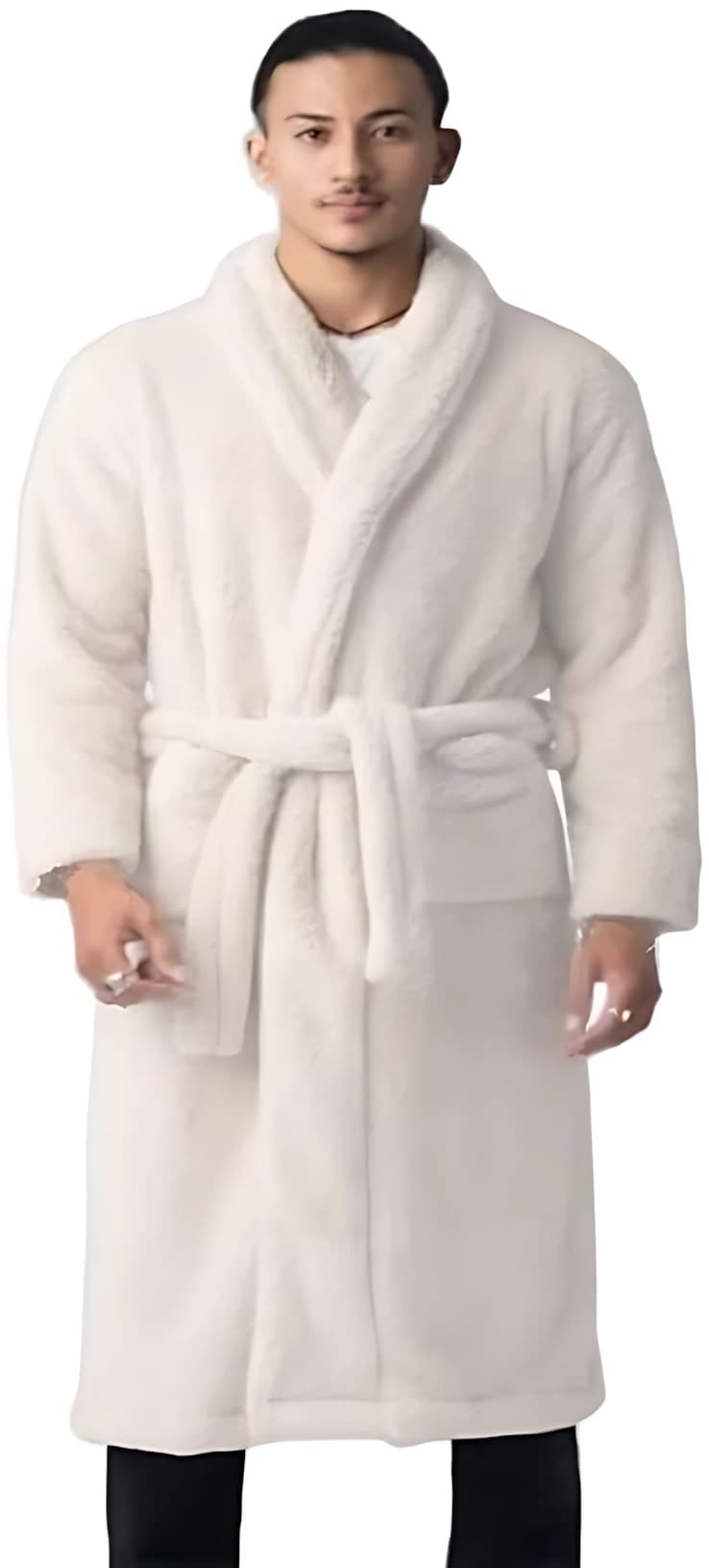 Men’s Winter Fleece Robe