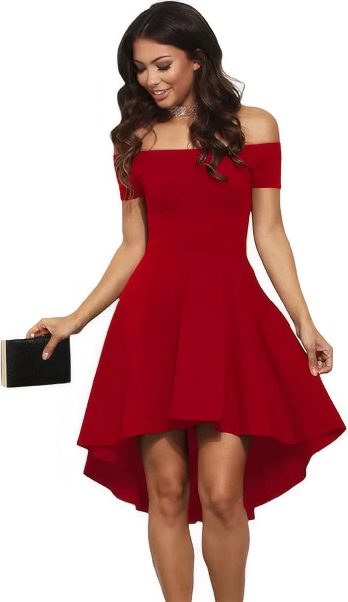 Women's Dark Red Palace Dress