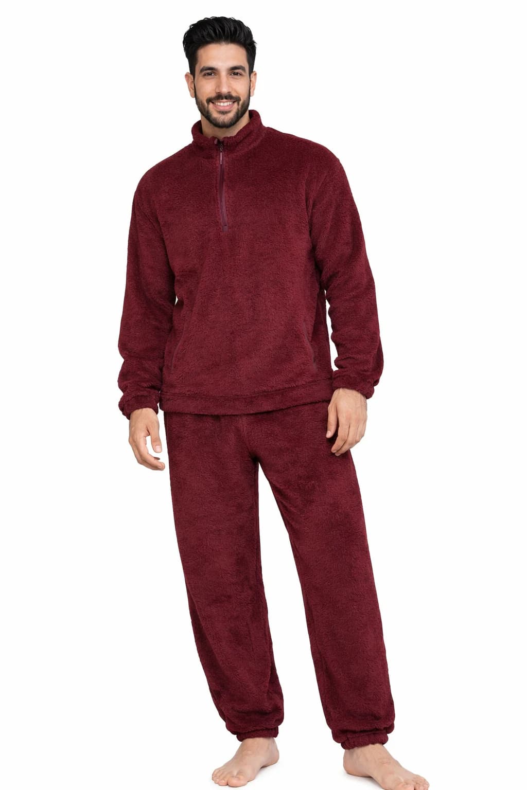 Men’s Fur Pajama Set