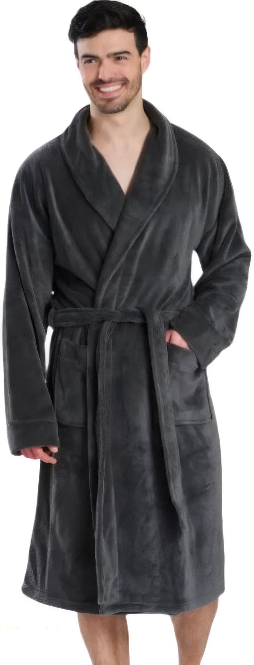 Mens Polar Velvet Robe