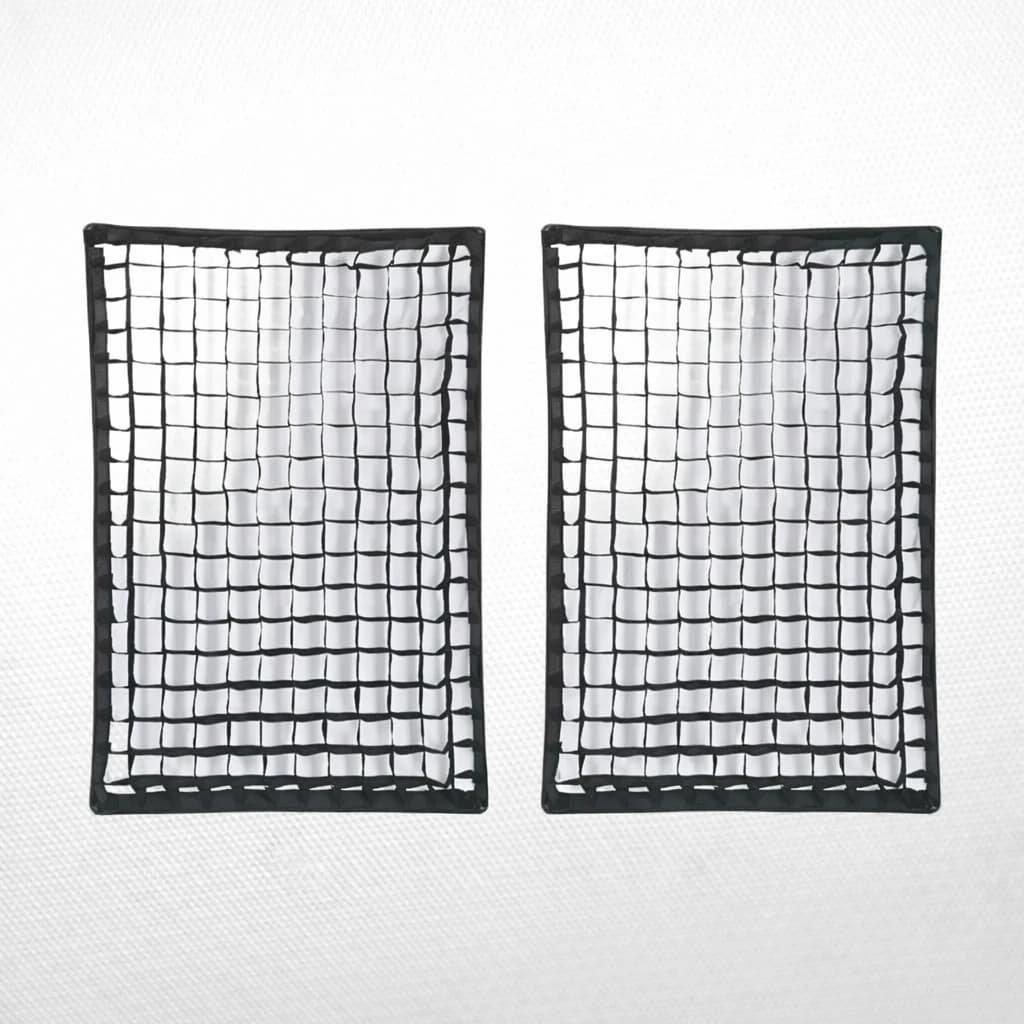 2-Pack 50x70cm Softbox Grid for Professional Light Control