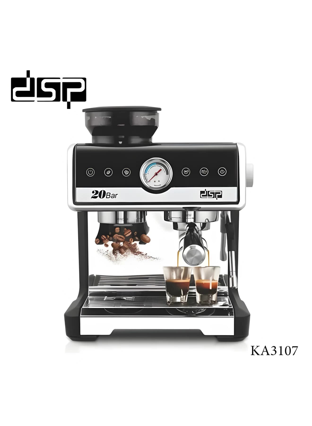 DSP KA3107 Espresso Machine 2.6L