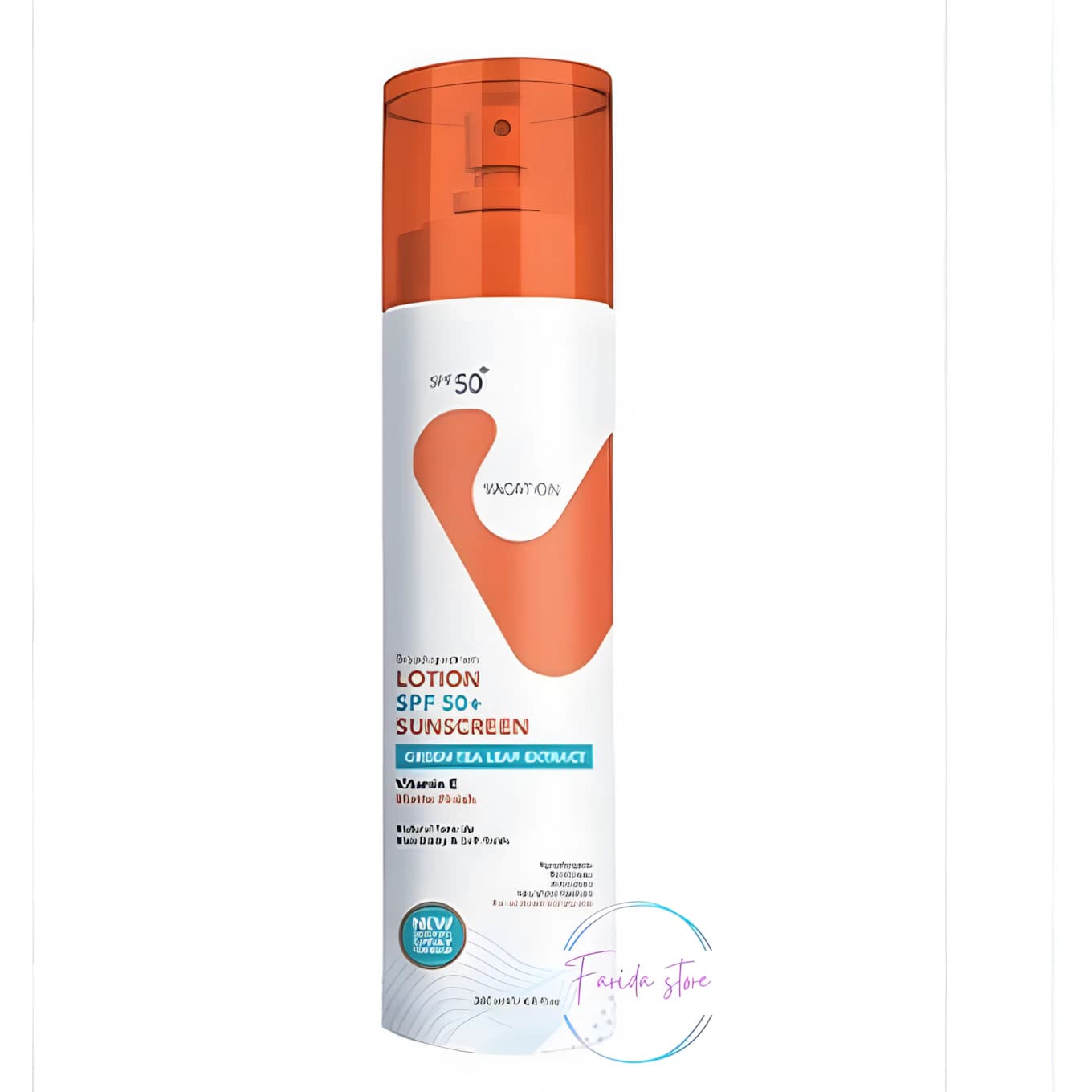 لوشن واقي من الشمس SPF50 مع مستخلص أوراق الشاي الأخضر 200 مل