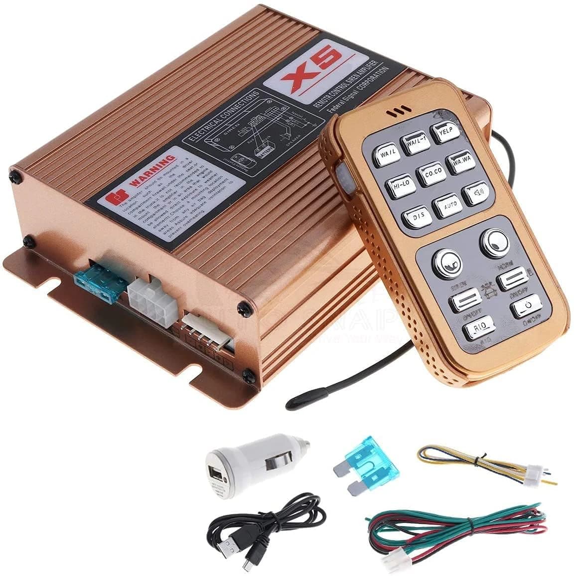 200W car siren