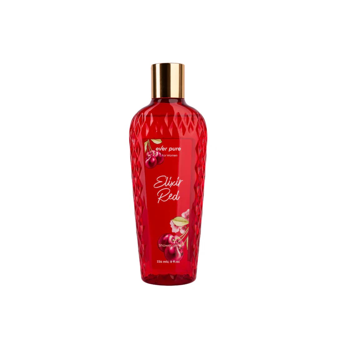 Ever Pure Elixir Red For Women Shower Gel 236ml