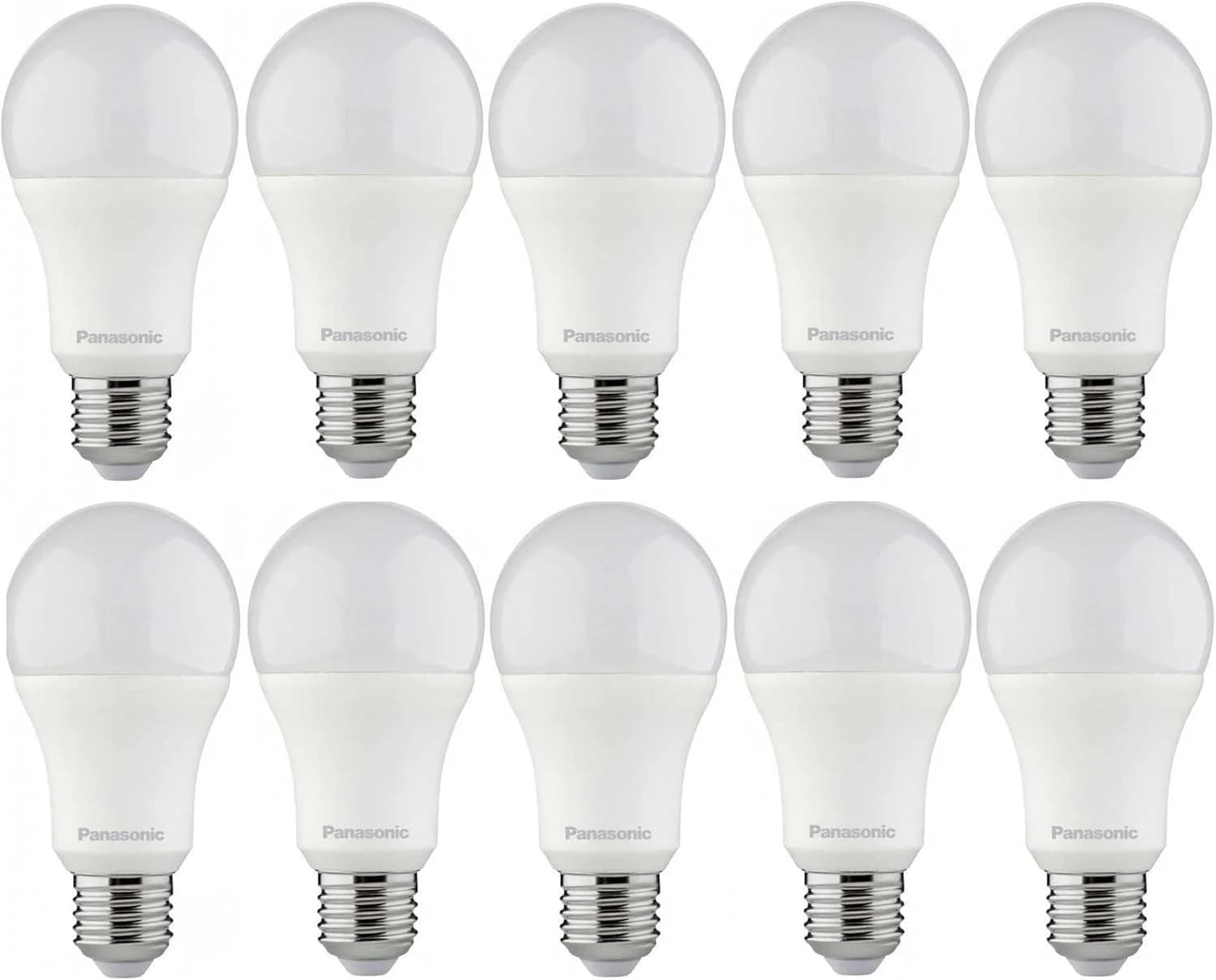 Panasonic Led Bulb 9 Watt - Warme White - 10 Pieces