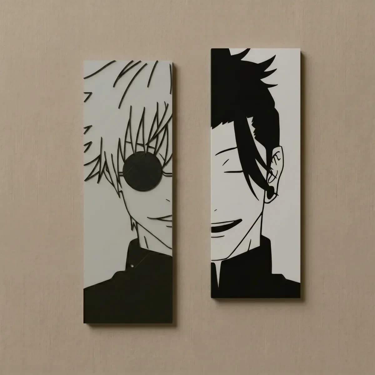 Jujutsu Kaisen Gojo & Geto 3D Wall Art