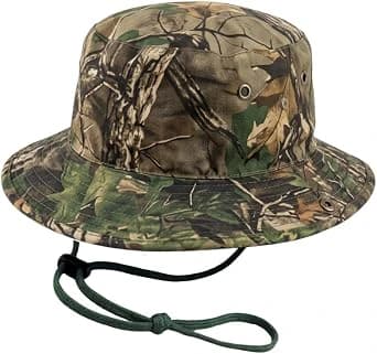 Outdoor Wide Brim Hat with Adjustable Drawstring