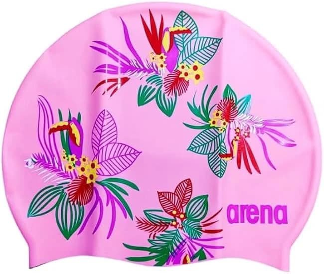 Professional Silicone Swim Cap Pink